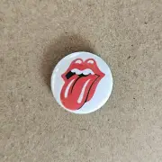 ROLLING STONES Badge / Pin / Rock n Roll / Mick Jagger / Keith Richards