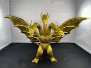 Y-MSF 9” KING GHIDORAH 1991 VS GODZILLA Movie Monster Kaiju Japan Import NEW!!!