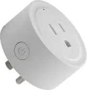 Smart Wi-Fi Plug Compatible with Amazon Alexa and Google Assistant.