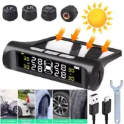 RV Tire Pressure Monitoring System TPMS Solar Monitor with 4/6 External ΦΨ