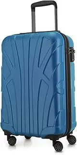 [Suitline] Hand Luggage Carry on Luggage Hardside Hard Shell Suitcase Luggage Trolley, Approved for Baggage regulations