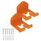 2PCS Garage Storage Garage Organizer Trimmer Rack Garden Power Tool Hanger