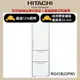 HITACHI 日立 394公升變頻三門冰箱 RG41B琉璃白(GPW) 大型配送