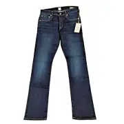 Edwin Jeans Mens 30x33 Cooper Denim Designer Zip Fly Jace Straight NEW
