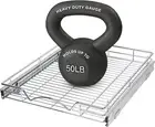 Pull Out Cabinet Organizer, Heavy Duty Caddy W/Lifetime Limited Warranty -17”W X