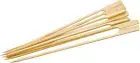 BBQ Buddy Bamboo Sticks Flat Skewers - Pack of 50 BBQ Skewers for Grilling - ...