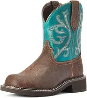 [ARIAT] Women's Fatbaby Heritage Western Boot, Worn Hickory, 7
