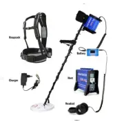 GDX8000 Gold Detector 8-Meter Depth Outdoor Treasure Hunter Metal Detector LCD