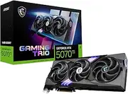 GeForce RTX 5070 Ti 16G Gaming Trio OC — 16GB GDDR7 (28Gbps/256-bit), PCIe 5X 16, Boost: 2572MHz, HDMI 2.1b, DisplayPort 2.1b
