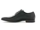 Perry Ellis Men’s Faux Leather Derby Lace-Up Dress or Casual Shoe [Black] - NEW
