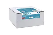 Dymo 45013 D1 Labelling Tape 12Mm X 7M Black On White Value Pack Box 10