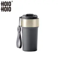 在飛比找博客來優惠-【HOLOHOLO】LATTE CUP 吸管保溫拿鐵杯（50