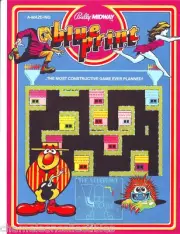 BLUE PRINT 1982 ORIGINAL NOS VIDEO ARCADE GAME MACHINE FLYER Vintage Promo Art
