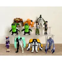 在飛比找蝦皮購物優惠-Ben10公仔 外星英雄 少年駭客