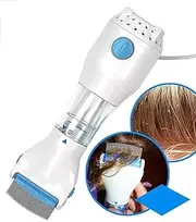 MOYESTA Electrical Chemical Free Head Lice Treatment Removal Comb Head Nits Capture Comb (White Color)