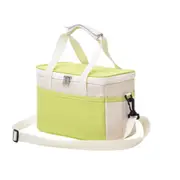 Japanese Style Lunch Box Storage Portable Carrier Food Bento Bag Thermos Insulated Cooler Container Square Solid Color