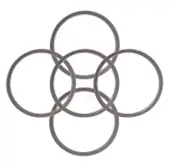 4Pcs Grey Gasket Seal Ring Suits 900W Blade Cups Rubber Ring AU