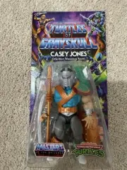 Masters of the Universe Casey Jones Origins Turtles of Grayskull He-Man Figure