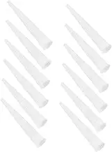 NOLITOY 50Pcs Caulk Nozzles Sealant Finishing Tools for Caulking Prevents Air Ingress Reduces Waste for Home Maintenance Installation Projects