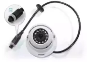 HEAVY DUTY CARAVAN BUS CMOS REAR VIEW 92° CAMERA RVCA APPROVED 4 PIN BLACK NTSC
