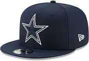 New Era NFL 9FIFTY Team Color Adjustable Snapback Hat Cap - One Size