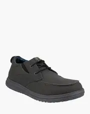 [Brew City Canvas] Canvas Moc Toe Elastic Lace