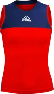 Acerbis Sports Vicky, jersey sleeveless women , color: Red/Dark Blue , size: 3XS