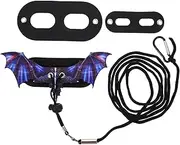 TOYANDONA 1Set Portable Bat Shape Lizard Pet Leash Lightweight Harness for Reptiles for Bearded Dragons and Pets Creative Design for Outdoor Walks