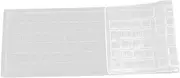TEHAUX 1Pc Transparent Dustproof Cover for Wired Keyboard Practical Protection Keyboard Protector Heat Resistant Fit for Reliable Keyboard Care