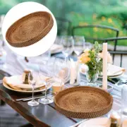Rattan Storage Basket Bread Baskets for Serving Organization Bins