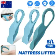 2/4PCS X-Large Ergonomic Mattress Lifter Wedge Elevator Bed Making Lifting Tool