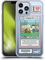 Head Case Designs Officially Licensed Peanuts Cast Card Trends Gel Case [Military Grade Protection] Compatible with Apple iPhone 13 Pro Max