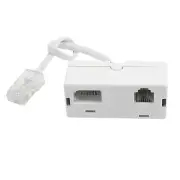 New RJ45 Plug to BT RJ11 Cocket Telephone Secondary Adapter USA Seller