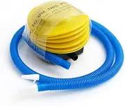LimCryspp Plastic Corrugated Tube Foot Operation Inflatable Air Pump and Hose for Balloon, Yoga Ball, Bed Mattress, Cushion