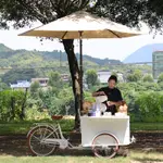 【夜市擺攤餐車 推車 移動三輪車】限時免運戶外移動販賣車酒吧餐飲輕食奶茶飲品售賣車夜市擺攤車可定制LOGO