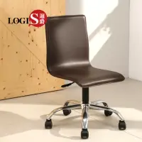 在飛比找momo購物網優惠-【LOGIS】LOGIS-歐維娜鞍皮皮革椅(電腦椅/洽談椅/