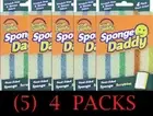 5x Scrub Daddy Sponge Daddy Dual Sided Sponge + Scrubber 4 PACK NEW - 5 PACK