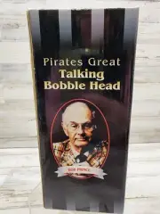 Vintage 2003 Pittsburgh Pirates Bob Prince Talking Bobble Head PNC Park