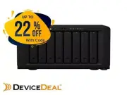 Synology DiskStation DS1821+ 8-Bay NAS AMD Ryzen V1500B 4GB RAM