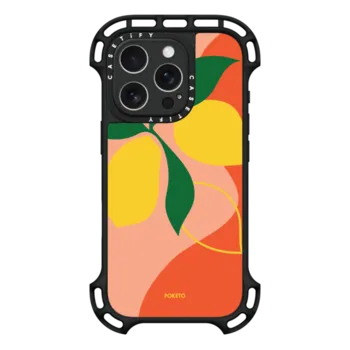 iPhone 16 Pro Ultra Bounce Case MagSafe Compatible Lemons by Poketo