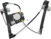Electric Power Window Regulator with Motor Compatible with Ford Territory SX SY SZ 2004-2017, Front Left Passenger Side Power Window Regulator & Motor Assemblies with 2 pins Motor