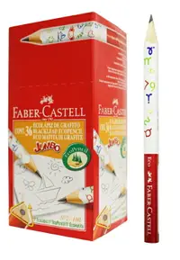 在飛比找樂天市場購物網優惠-Faber Castell 輝柏 3/4學齡大三角鉛筆 36