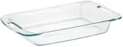 Pyrex Easy Grab 3-Quart Oblong Glass Bakeware Dish