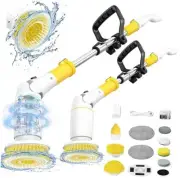 Electric Spin Scrubber, Cordless Cleaning Brush Shower Scrubber Up to 550 RPM