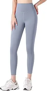 [Generic] Yoga Pants for Women Lightweight Stretch Solid Color Lounge Legging Breathable Yoga Pants, Light Blue, Medium