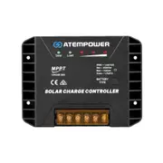 Atem Power 20A MPPT Solar Charge Controller Regulator Lithium Compatible 12V/24V