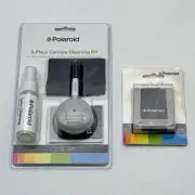 Polaroid 5-Piece Camera Cleaning Kit & Memory Card Wallet - NEW