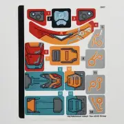 LEGO STICKER SHEET 76194 What If...? Tony Stark’s Sakaarian Iron Man Decals