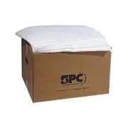 Brady Sxt300 Sorbents, 17 Gal, 15 In X 19 In, Oil, White, Polypropylene