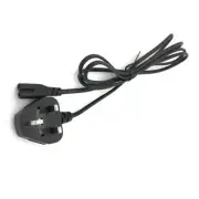6ft UK Power Cable for ALESIS M1 ACTIVE 320 USB DESKTOP STUDIO MONITOR SPEAKER